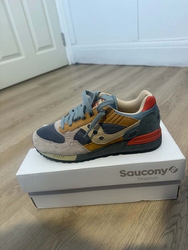 Saucony shadow 500 - gris, bleu