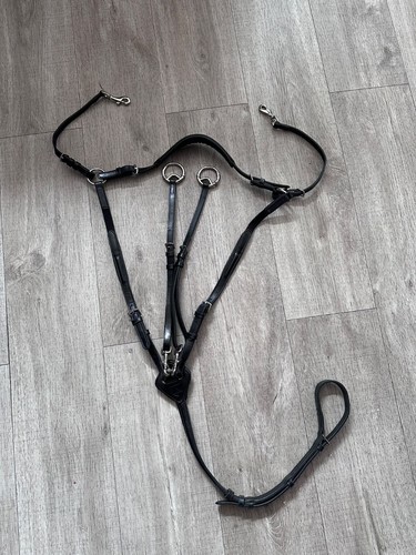 Lemieux breastplate black cob - breastplate,