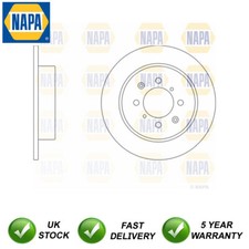 1x Brake Disc Rear NAPA Fits