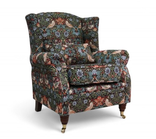 Fabric chair william morris - chair,