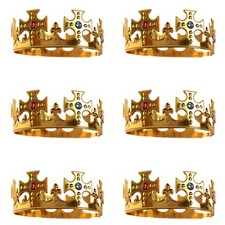 6 X Royal King Queen GOLD