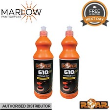 2 X ROAR 610 PLUS EXTREME CUTTING POLISH COMPOUND 1KG - POLISHING VALETING