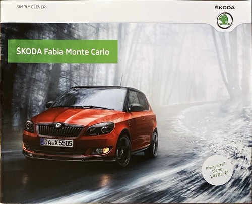 Skoda fabia monte - fabia, carlo