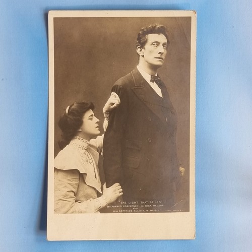 Edwardian actress postcard - edwardian,