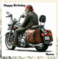 Personalised MOTORBIKE