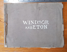 Windsor and Eton small (11x8") photographic 'gift album for visitors' . c1900