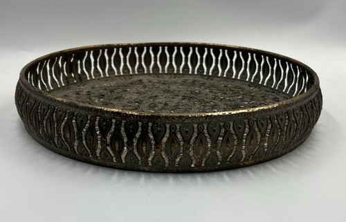 Large round filigree metal - filigree,