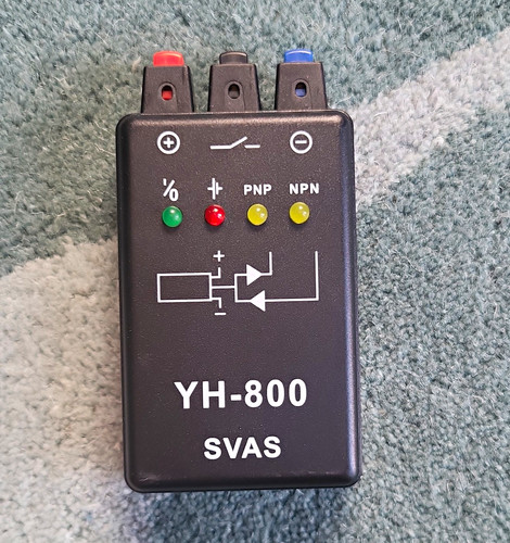 Svas 800 transistor - yh-800, tester