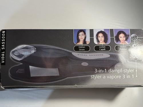 Vidal sassoon 1 steam - sassoon, 3-in-1