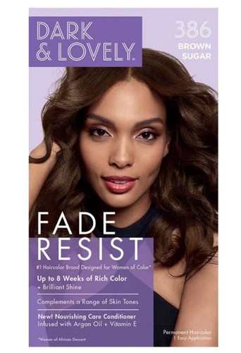 Dark and lovely hair dye - and,
