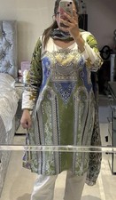 Woman’s Lawn   Stitched Suit  2Piece Set, Large