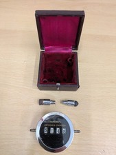 Late Victorian Cased Hardings Patent Pocket Revolution Counter (york)