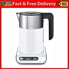 Bos ch Styline TWK8631GB Variable Temperature Cordless Kettle, 1.5 Litres,3000W