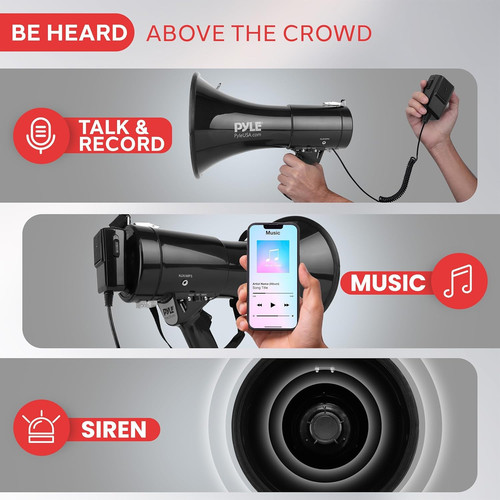 Megaphone speaker with - megaphone,