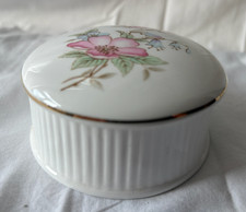 Fine Bone China Trinket Pill Box