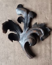Wrought Iron Leaf Component x10