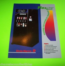 FLEX PAK 3000 By DIXIE-NARCO 1996 ORIG  SODA COLD DRINK VENDING MACHINE FLYER