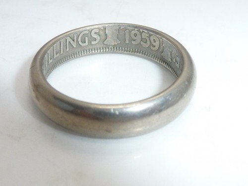 Vintage two shillings coin - two,