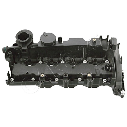 Black plastic cylinder head - plastic,