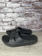 OOFOS OOahh Black Recovery