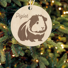 Guinea Pig Christmas Bauble