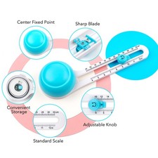 Circle Cutter with 3 Blades