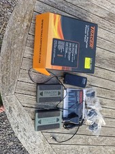 2 X Tracer Lithium Batteries,  Complete With Charger And 2 Cases.