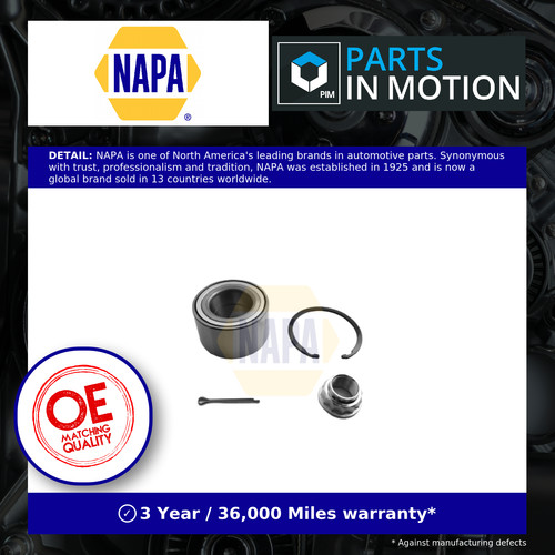 Wheel bearing kit fits - wheel,
