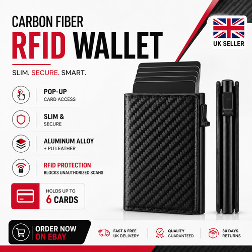 Rfid pop wallet men slim - up,