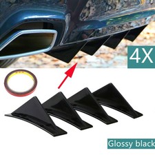 4pcs Curved Car Rear Body