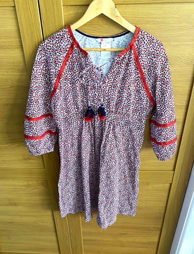 Boden floral cotton tunic - floral,