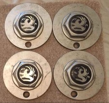 Vauxhall Centre Caps x4 ATS GM 1049 Cavalier / Carlton