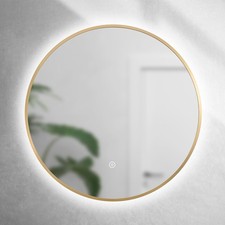 Brushed Brass 600mm Round