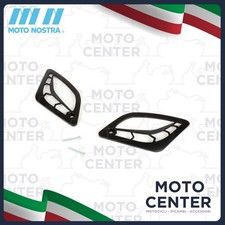 PAIR OF MATTE BLACK GRILLES