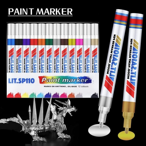 Paint marker pen waterproof - paint,