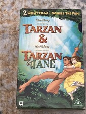 Tarzan & Tarzan And Jane ( 2 WALT DISNEY VHS COLLECTION )
