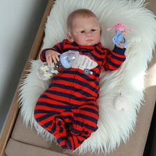 Reborn Baby Dolls Real Life Like Realistic Newborn Boy Doll Handmade Gift Xmas