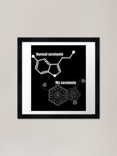 Serotonin Molecule Knitter