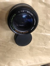 Pentax mount 50mm 4 lens - f1.4,