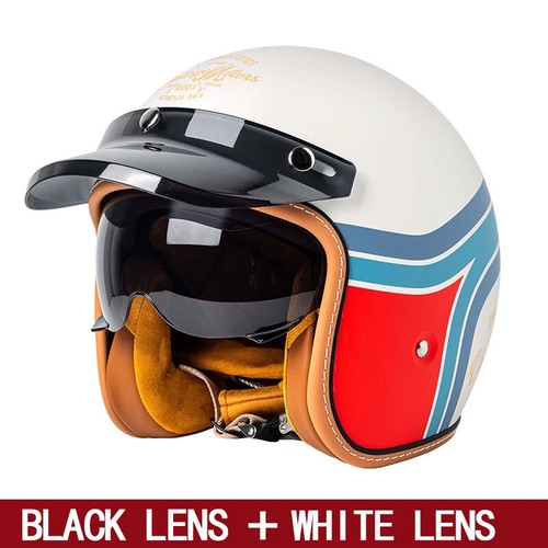 Retro motorcycle helmet 4 - motorcycle,
