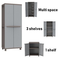 Tall Plastic Cupboard Storage