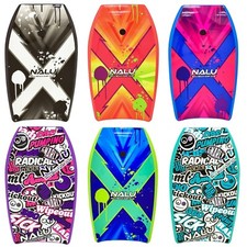 Nalu bodyboard with leash - with,
