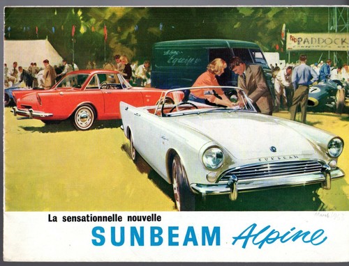Sunbeam alpine series - alpine,