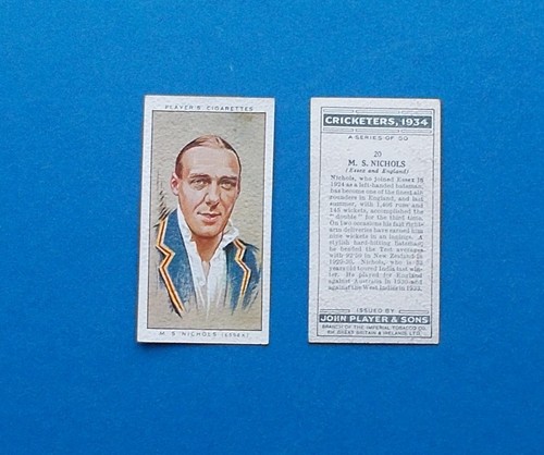 Cricketers 1934 john - 20,