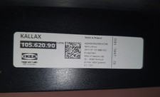 IKEA KALLAX TV Bench 147x60cm - Cube Storage Unit Black Cabinet - good used 