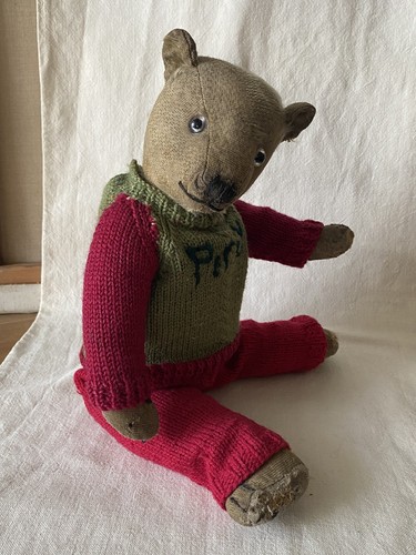 Antique chiltern teddy bear - teddy,