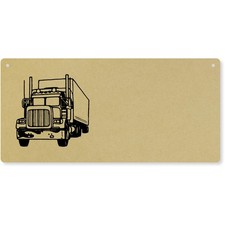 'Lorry' Large Wooden Wall