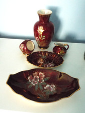 Crown Devon Fieldings Red