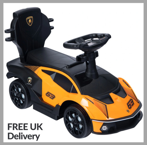 Lamborghini push car ride - lamborghini,