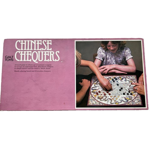 Chinese chequers game vintage - chinese,
